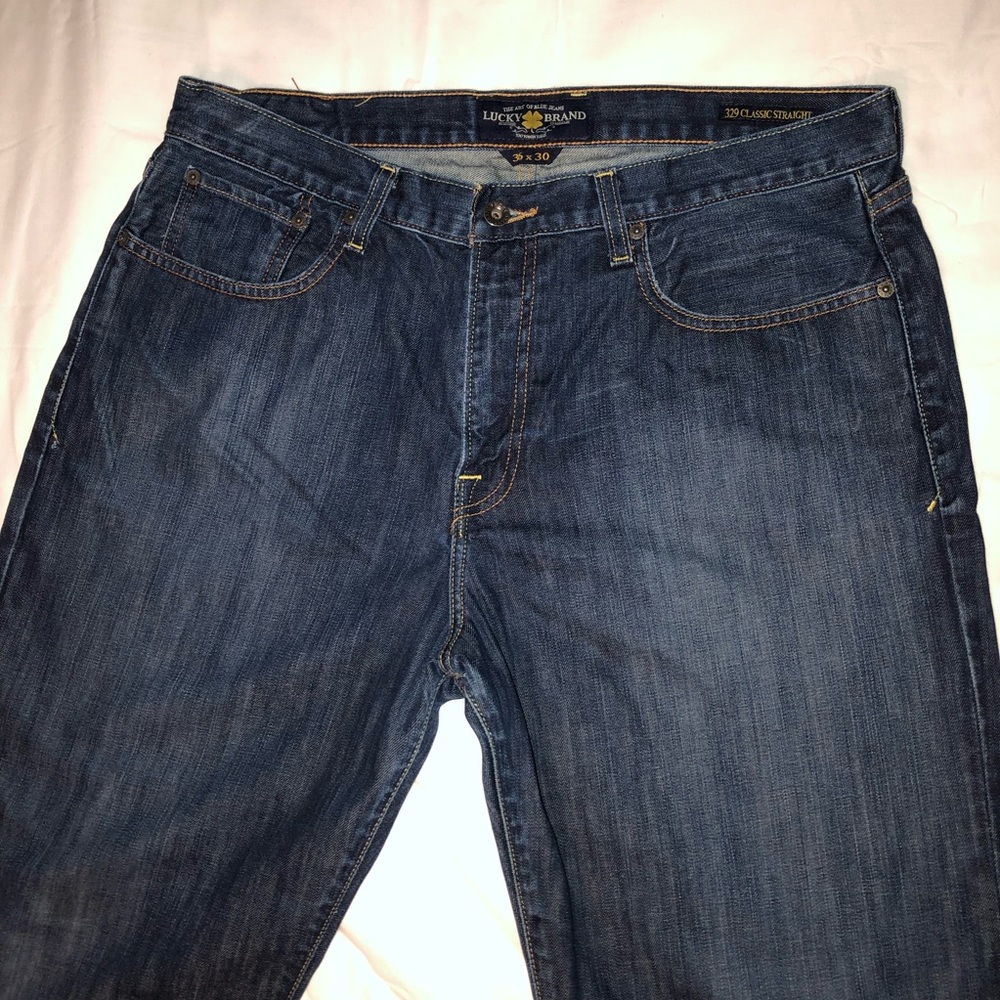 Lucky Brand men’s jeans, 329 classic straight, w36